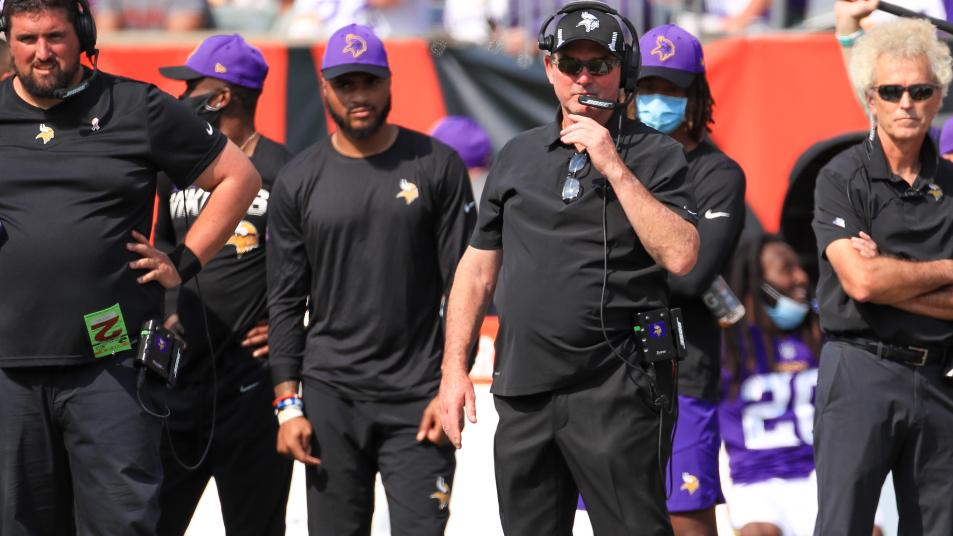 mike zimmer 09222021 getty
