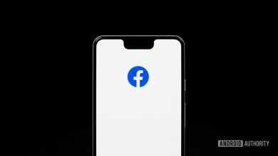 Facebook app on phone 2
