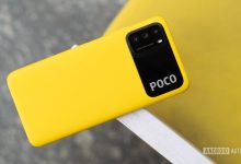 Poco M3 back panel with camera module