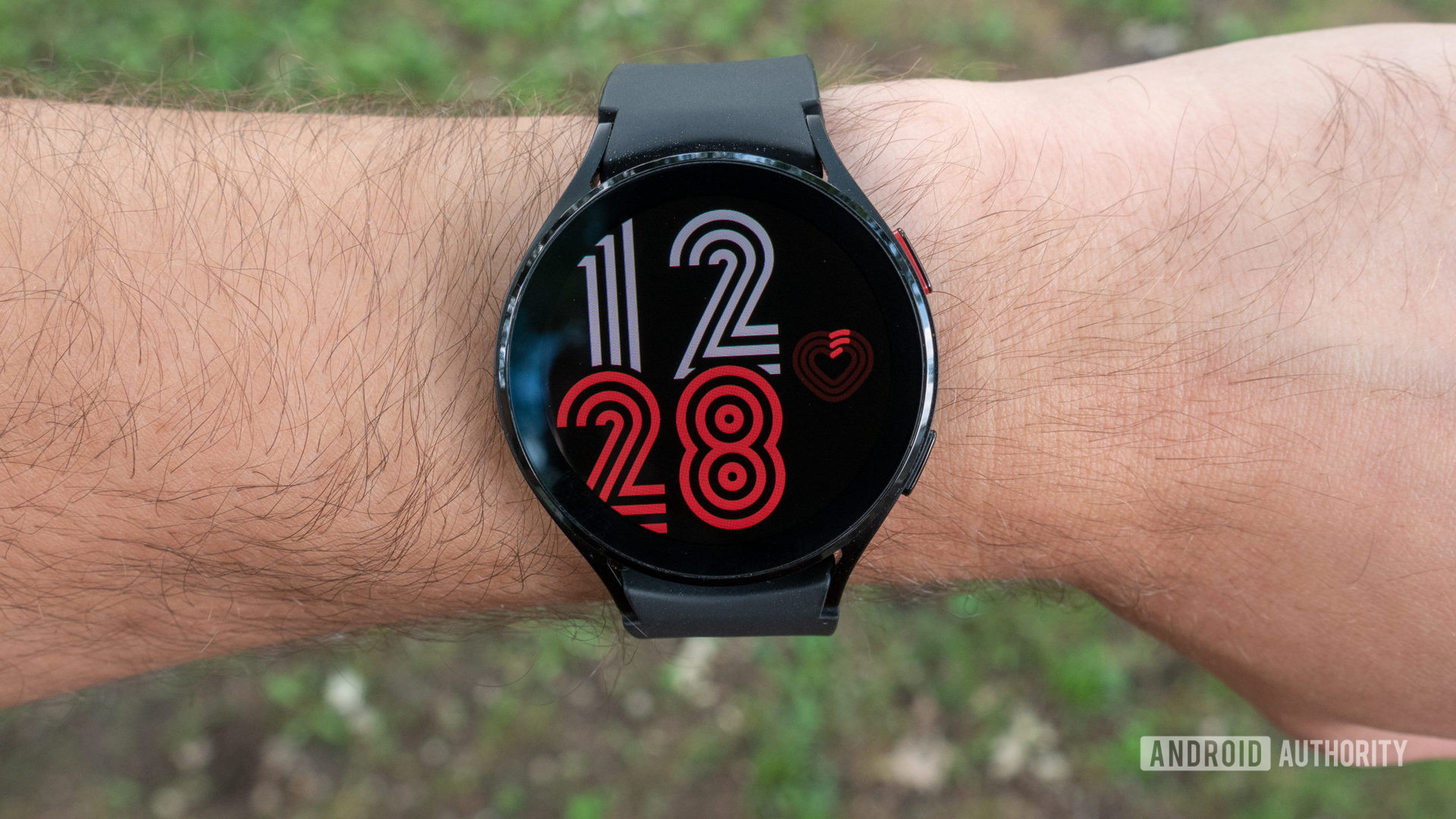 samsung galaxy watch 4 review on wrist watch face display scaled
