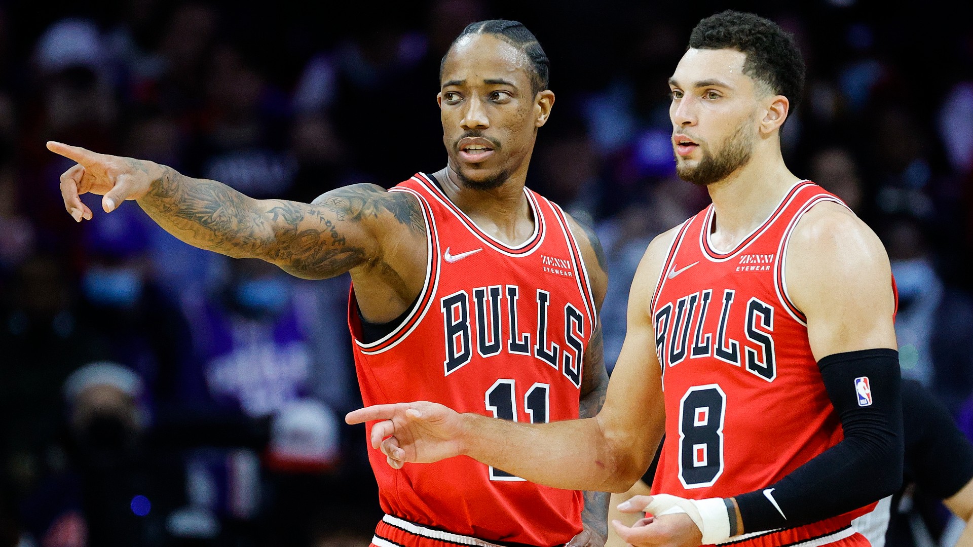 demar derozan and zach lavine are leading the bulls back to the top of the eastern