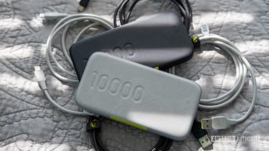 infinitylab instantgo power banks on top of cables