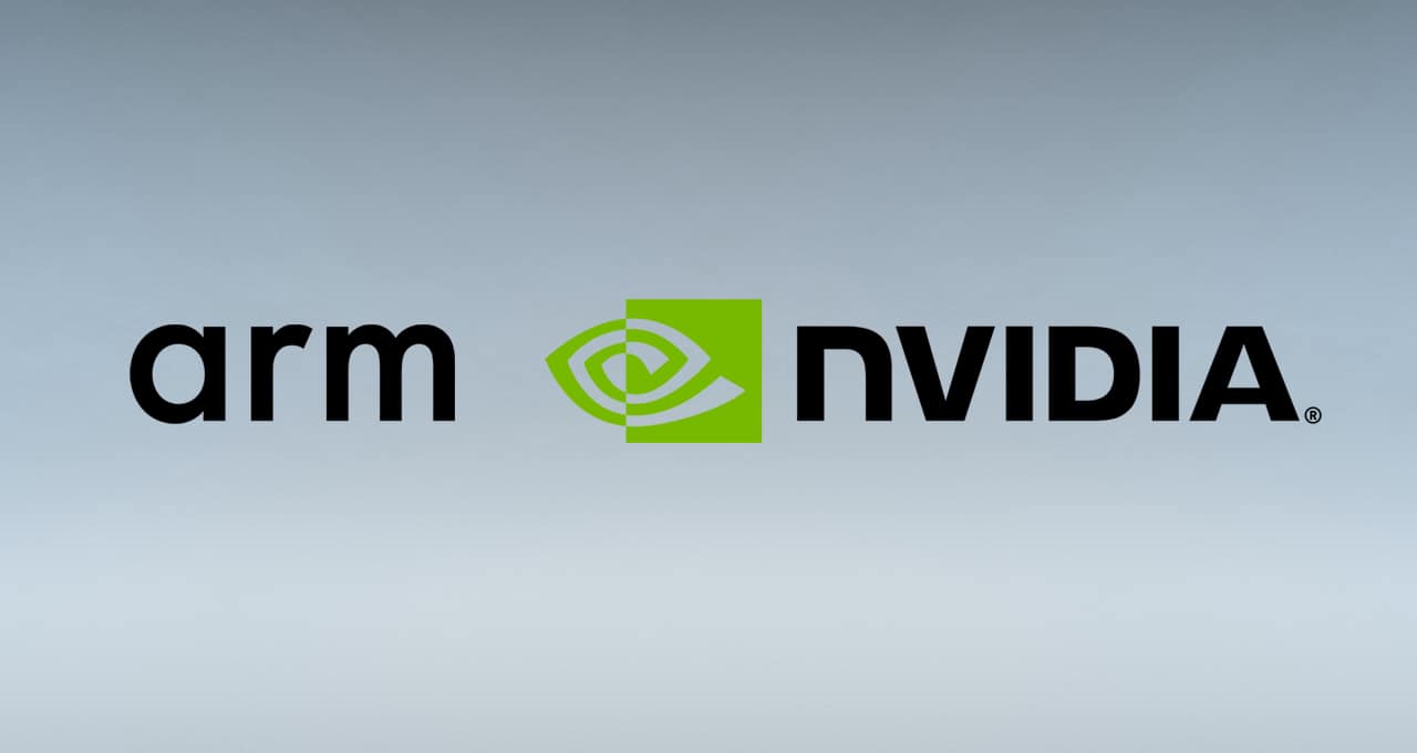 NVIDIA Arm logos