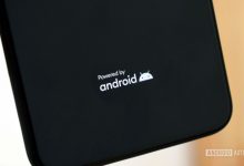 Powered by Android logo