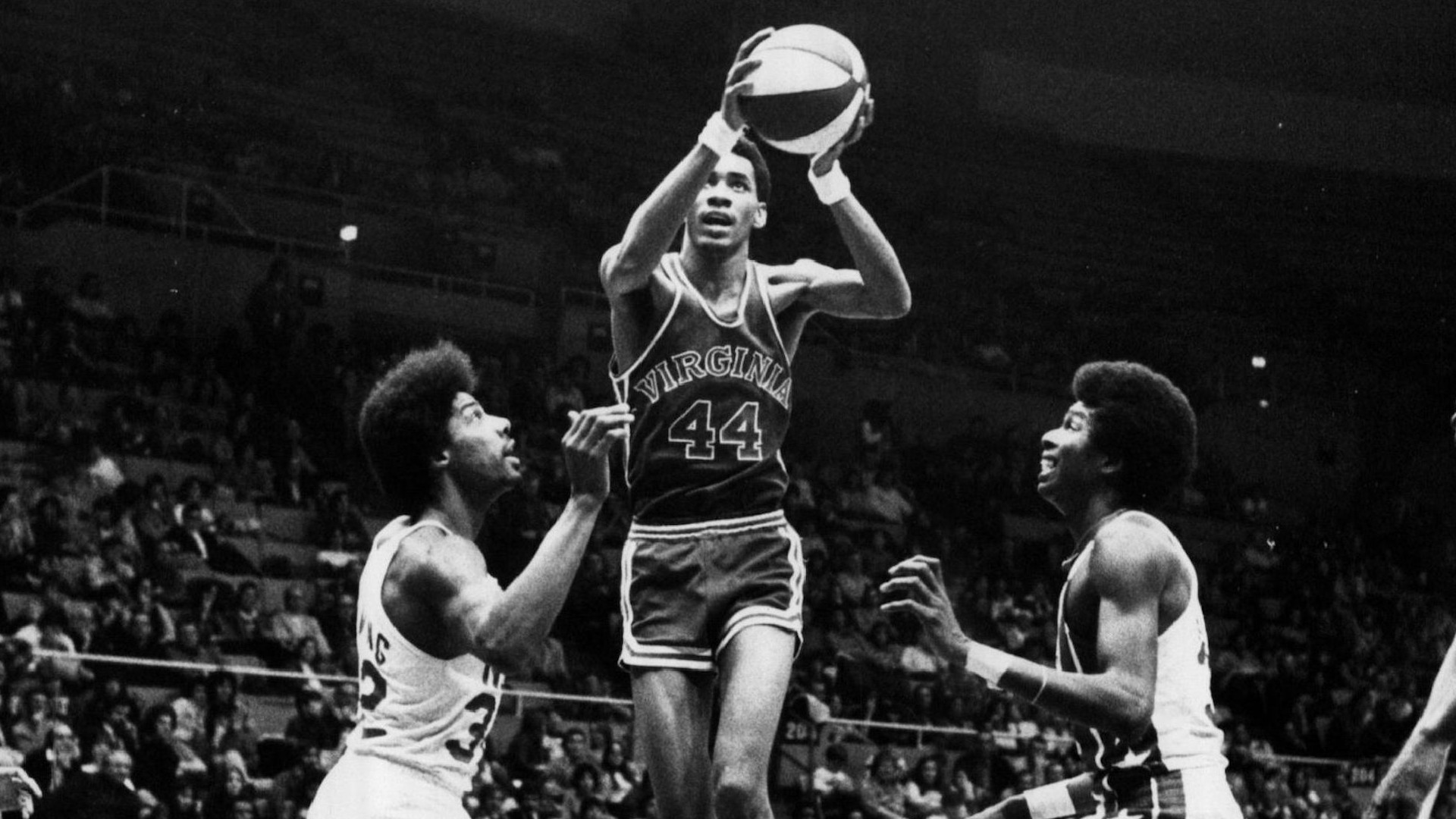 george gervin with the abas virginia