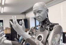 humanoid robot facial expression