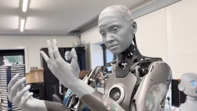 humanoid robot facial expression