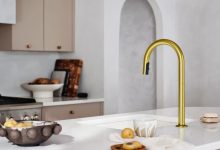 Moen Smart Faucet with Motion Control No Handle Brushed Gold