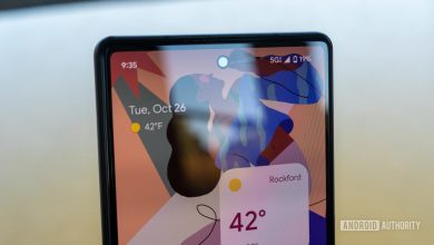 google pixel 6 review sorta seafoam front facing camera punch hole scaled