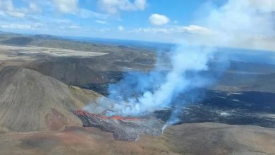 volcan eruption islande live big