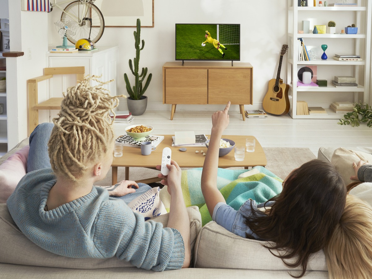 Chromecast Google TV 2022 big