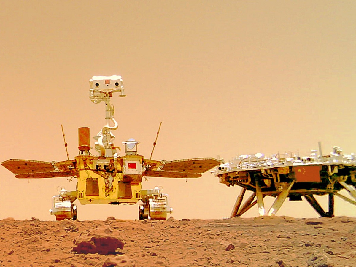 rover zhurong mars big
