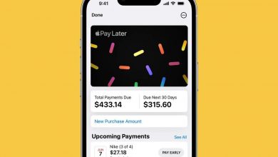 apple pay later yellow big