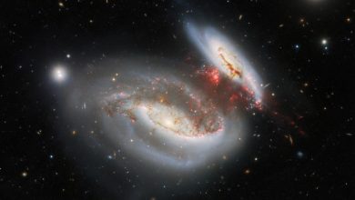 collision galaxies big